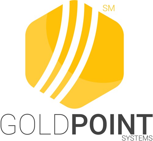 logotipo amarelo gold point systems